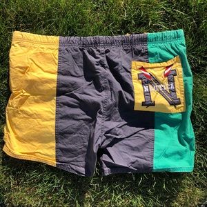 Nautica Color-block Swim Trunks